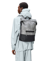 Rains 14320-38 Distressed Grey Trail Rolltop Backpack Distressed Grey Accessories Bags Backpacks