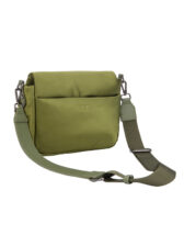 Hvisk Accessories Bags Crossbody bags Cayman Pocket Puffer Shiny Twill Green Land 2402-079-021600-420 Green Land