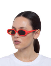 LE SPECS Accessories Glasses Outta Love Electric Orange LSP2452316