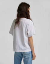 Colorful Standard Women T-shirts Organic Boxy Crop Tee Optical White CS2057-Optical White