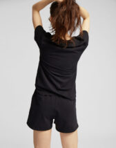 Colorful Standard Women Pants Women Organic Sweatshorts Deep Black CS2053-Deep Black