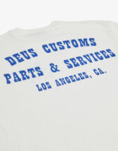 Deus Ex Machina Men T-shirts Old Town Tee Vintage White DMP241250C-Vintage White