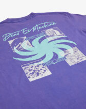 Deus Ex Machina Men T-shirts Custom Leisure Tee Deep Blue DMP241296A-Deep Blue