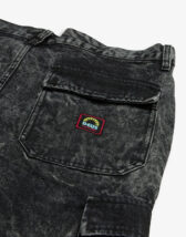 Deus Ex Machina Men Pants Burly Cargo Shorts Mid Black DMP243292-Mid Black