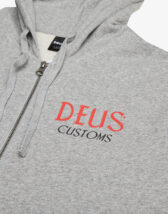 Deus Ex Machina Men Sweaters & hoodies Chinchilla Hoodie Grey Marle DMP248254-Grey Marle