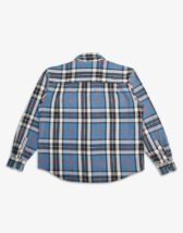 Deus Ex Machina DMP245380-Blue Turquoise } Vacay Check Shirt Blue Turquoise Men Shirts
