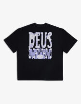 Deus Ex Machina DMS231191C-Black } Full Circuit Tee Black Men T-shirts