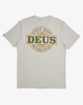 Deus Ex Machina Men T-shirts Hot Streak Tee Vintage White DMS231194A-Vintage White