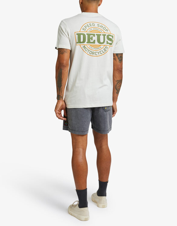 Deus Ex Machina Mehed T-särgid Hot Streak Vintage White T-Särk DMS231194A-Vintage White