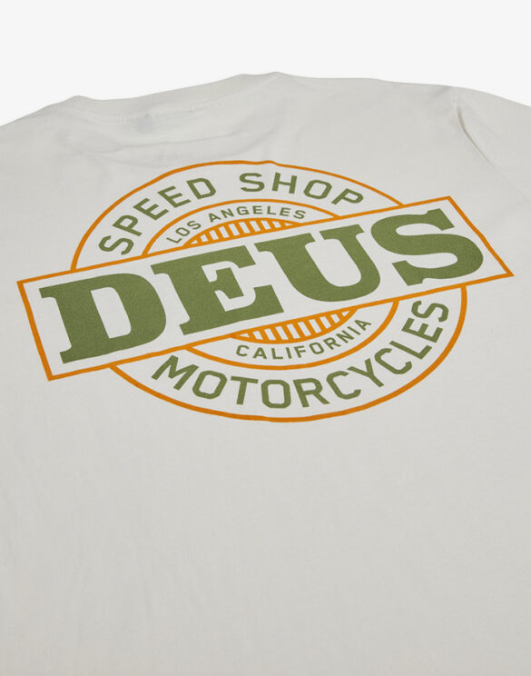 Deus Ex Machina Mehed T-särgid Hot Streak Vintage White T-Särk DMS231194A-Vintage White