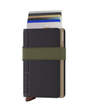 Secrid Accessories Wallets & cardholders Miniwallets Bandwallet Liba Black-Olive BLi-Black-Olive