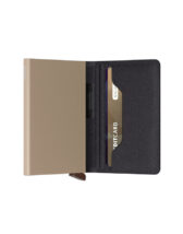 Secrid Accessories Wallets & cardholders Miniwallets Bandwallet Liba Black-Olive BLi-Black-Olive