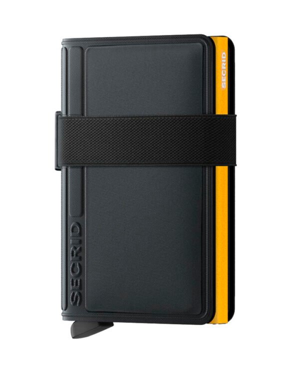 Secrid Accessories Wallets & cardholders Miniwallets Bandwallet TPU Black-Ochre BTP-Black-Ochre