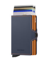 Secrid Accessories Wallets & cardholders Twinwallets Twinwallet Matte Night Blue & Orange TM-Nightblue & Orange