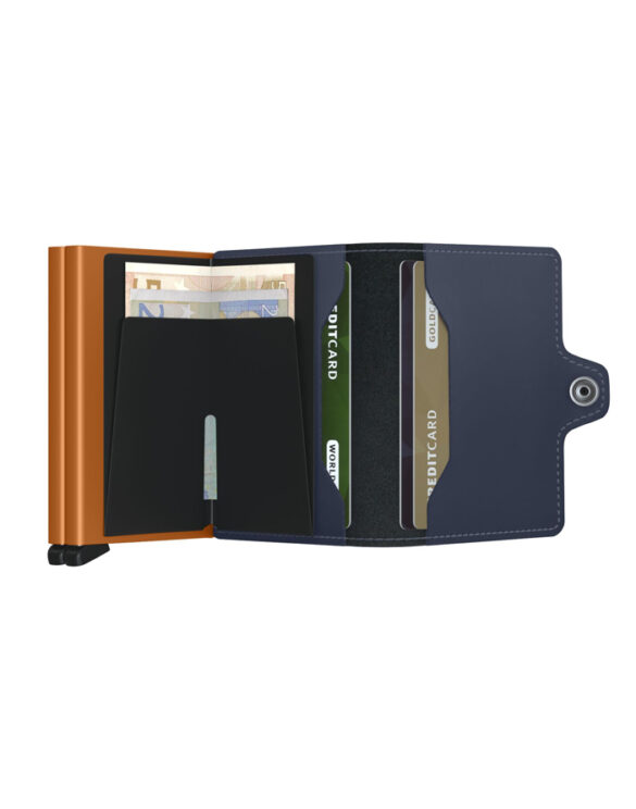 Secrid Aksessuaarid Rahakotid ja kaarditaskud Twinwallets  TM-Nightblue & Orange