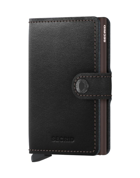 Secrid Accessories Wallets & cardholders Miniwallets Miniwallet Original Black-Brown M-Black & Brown