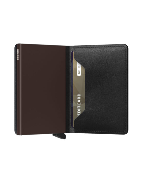 Secrid Accessories Wallets & cardholders Slimwallets Slimwallet Original Black-Brown SO-Black & Brown