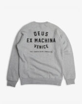 Deus Ex Machina Men Sweaters & hoodies Venice Address Crew Grey Marle T_DMW48259D-Grey Marle