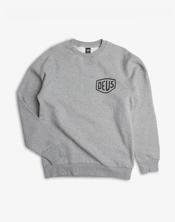 Deus Ex Machina Men Sweaters & hoodies Venice Address Crew Grey Marle T_DMW48259D-Grey Marle