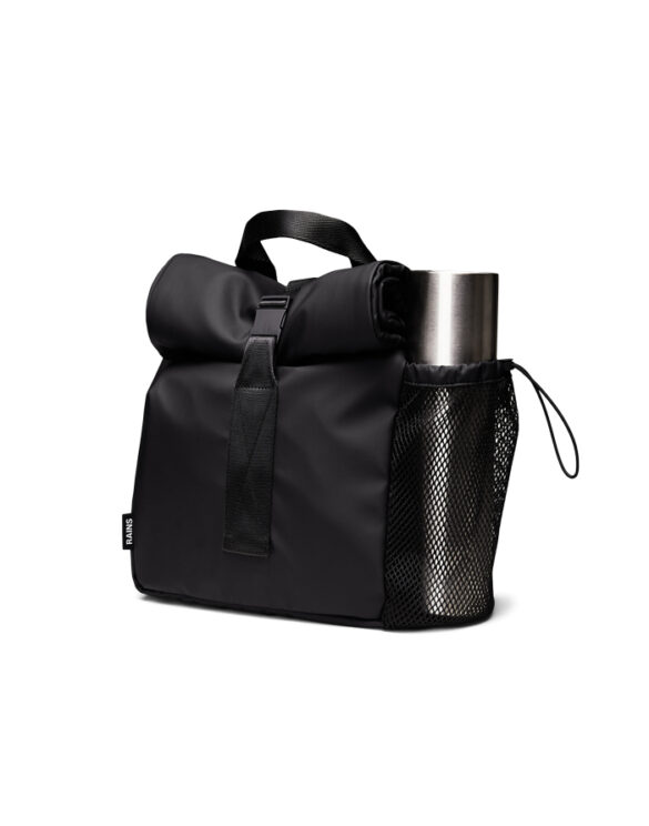 Rains 14450-01 Black Soft Cooler Lunch Bag Large Black Termokott Aksessuaarid Kotid Spordi- ja reisikotid