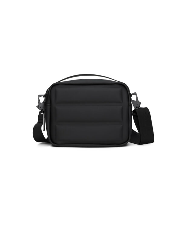 Rains 14950-01 Black Shield Box Bag Black Accessories Bags Crossbody bags