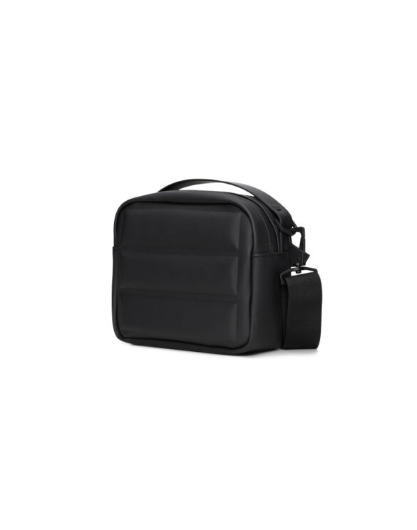 Rains 14950-01 Black Shield Box Bag Black Accessories Bags Crossbody bags