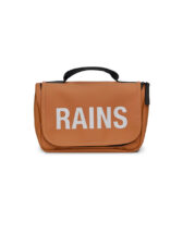 Rains 16310-63 Rust Texel Wash Bag Rust Accessories Bags Cosmetic bags