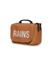 Rains 16310-63 Rust Texel Wash Bag Rust Kosmeetikakott Aksessuaarid Kotid Kosmeetikakotid