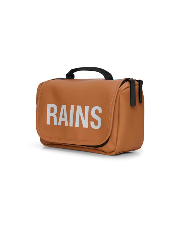 Rains 16310-63 Rust Texel Wash Bag Rust Kosmeetikakott Aksessuaarid Kotid Kosmeetikakotid