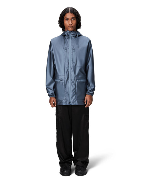 Rains 12060-36 Bay Cargo Long Jacket Bay Vihmajope Mehed Naised Ülerõivad  Vihmajakid