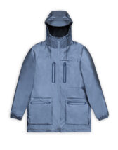 Rains 12060-36 Bay Cargo Long Jacket Bay Men Women  Outerwear Outerwear Rain jackets Rain jackets