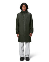 Rains 15910-03 Green Lohja Longer Insulated Jacket Green Jope Mehed Naised Ülerõivad  Kevad-sügis joped