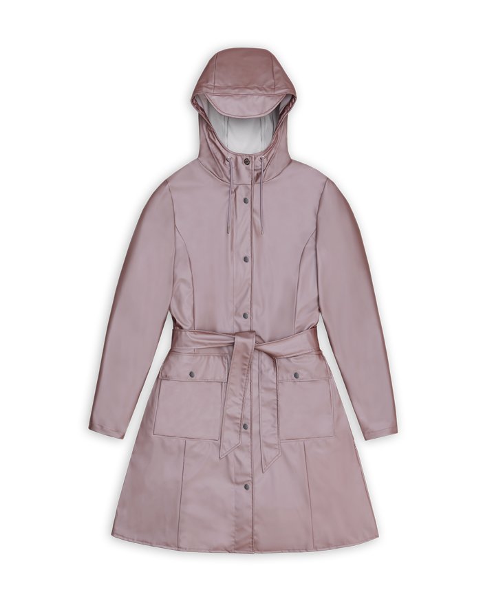 Rains curve jacket rose hotsell