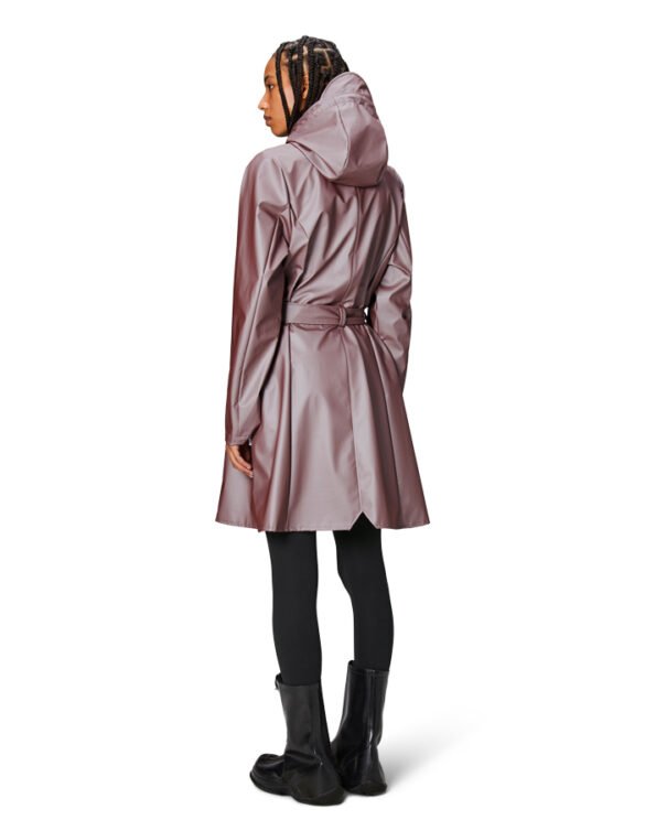 Rains 18130-37 Muse Curve Long Jacket Muse Women   Outerwear  Rain jackets