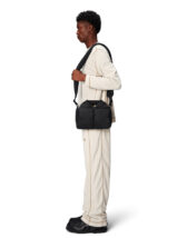 Rains 13850-01 Black Nyssa Puffer Duffel Crossbody Mini Black Accessories Bags Crossbody bags