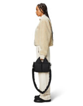 Rains 13850-01 Black Nyssa Puffer Duffel Crossbody Mini Black kott Aksessuaarid Kotid Üleõlakotid