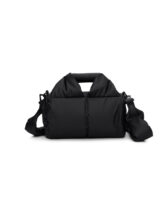 Rains 13850-01 Black Nyssa Puffer Duffel Crossbody Mini Black Accessories Bags Crossbody bags