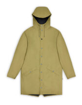 Rains Long Jacket Khaki waterproof jacket