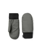 Rains 16070-13 Grey Alta Puffer Mittens Grey Accessories   Gloves