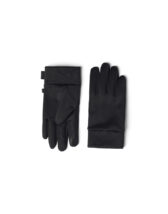 Rains 21600-01 Black Hardface Fleece Gloves Black Accessories   Gloves