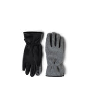 Rains 21610-48 Dark Grey Melange Heavy Fleece Gloves Dark Grey Melange Accessories   Gloves