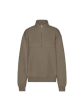 Colorful Standard Men Sweaters & hoodies Organic Quarter Zip Cedar Brown CS1014-Cedar Brown