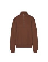 Colorful Standard Men Sweaters & hoodies Organic Quarter Zip Cinnamon Brown CS1014-Cinnamon Brown