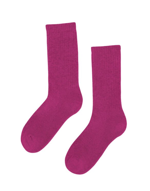 Colorful Standard Organic Active Magenta Blaze Socks