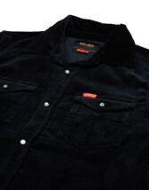 Deus Ex Machina Mehed Särgid Western Cord Shirt Black Pluus DMF245551-BLK