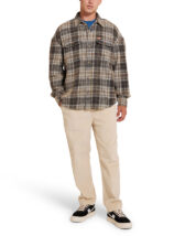 Deus Ex Machina Mehed Särgid Vacay Check Shirt Grey Check Särk DMF245565-GCH