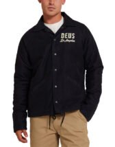 Deus Ex Machina Mehed Jakid Plymouth Mechanic Jacket Black Jakk DMF246669-BLK