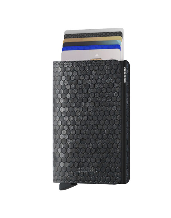 Secrid Accessories Wallets & cardholders Slimwallets Slimwallet Hexagon Black SHe-Black