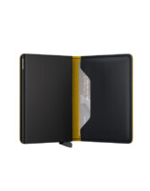 Secrid Accessories Wallets & cardholders Slimwallets Slimwallet Matte Black & Ochre SM-Black & Ochre