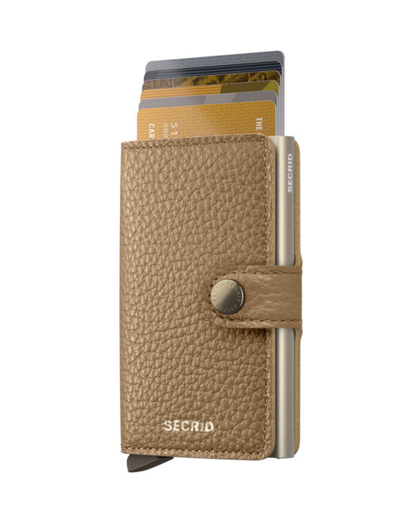 Secrid Accessories Wallets & cardholders Miniwallets Miniwallet Pebble Cappuccino MPe-Cappuccino